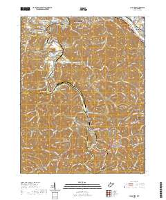Alum Creek 2019 topographic map thumbnail
