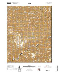Amherstdale 2019 topographic map thumbnail