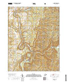 Anthony 2019 topographic map thumbnail