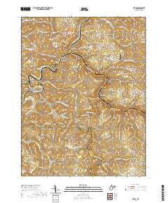 Audra 2019 topographic map thumbnail