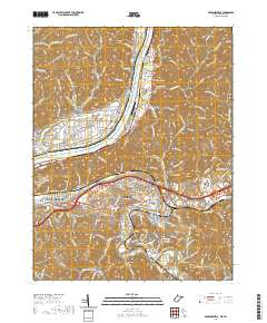 Barboursville 2019 topographic map thumbnail