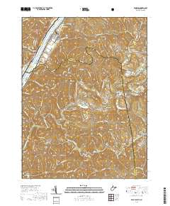 Bens Run 2019 topographic map thumbnail