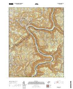 Thurmond 2019 topographic map thumbnail