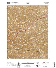Valley Grove 2019 topographic map thumbnail