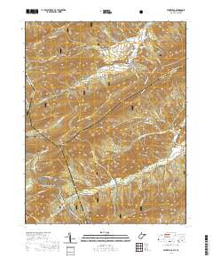 Waiteville 2019 topographic map thumbnail
