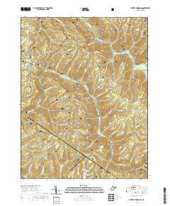 Webster Springs SW 2019 topographic map thumbnail
