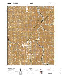 Whitesville 2019 topographic map thumbnail