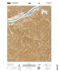 Willow Island 2019 topographic map thumbnail