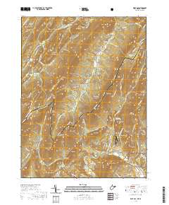 Wolf Gap 2019 topographic map thumbnail