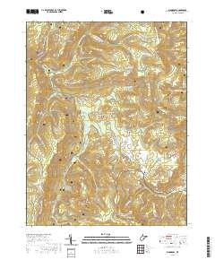 Woodrow 2019 topographic map thumbnail