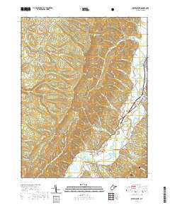 Beverly West 2019 topographic map thumbnail