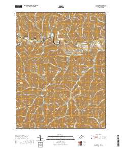 Blacksville 2019 topographic map thumbnail