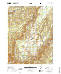 Blackwater Falls 2019 topographic map thumbnail
