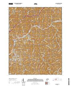 Blue Creek 2019 topographic map thumbnail