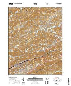 Bluefield 2019 topographic map thumbnail