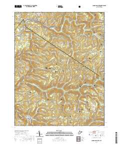 Camden On Gauley 2019 topographic map thumbnail