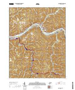 Cedar Grove 2019 topographic map thumbnail