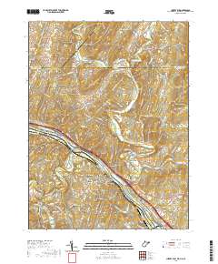 Cherry Run 2019 topographic map thumbnail