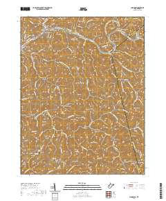 Clendenin 2019 topographic map thumbnail