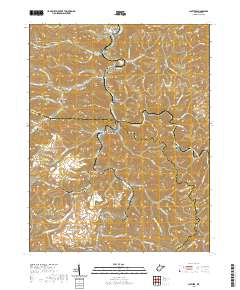 Clothier 2019 topographic map thumbnail