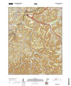Crab Orchard 2019 topographic map thumbnail
