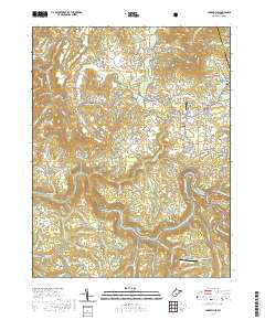 Craigsville 2019 topographic map thumbnail
