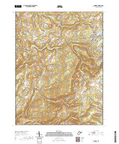 Cuzzart 2019 topographic map thumbnail