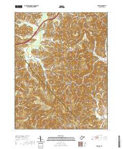 Dawson 2019 topographic map thumbnail