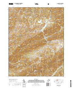 Gap Mills 2019 topographic map thumbnail