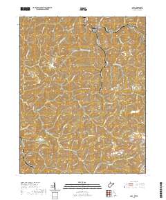 Gary 2019 topographic map thumbnail