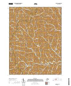Glover Gap 2019 topographic map thumbnail