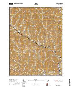 Grant Town 2019 topographic map thumbnail