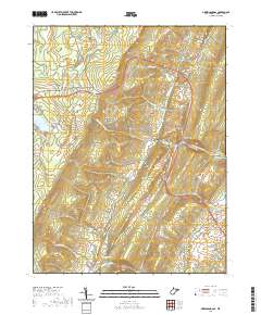 Greenland Gap 2019 topographic map thumbnail