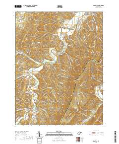 Headsville 2019 topographic map thumbnail