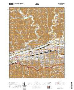 Huntington 2019 topographic map thumbnail