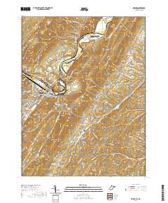 Keyser 2019 topographic map thumbnail