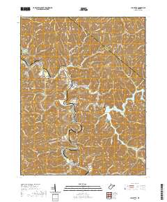 Lavalette 2019 topographic map thumbnail