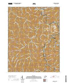 Matewan 2019 topographic map thumbnail