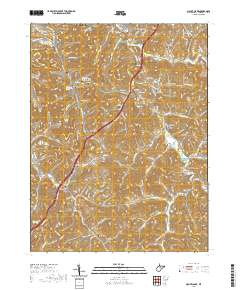 Mount Clare 2019 topographic map thumbnail