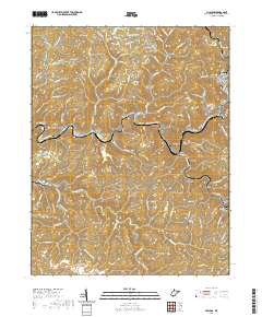 Mullens 2019 topographic map thumbnail