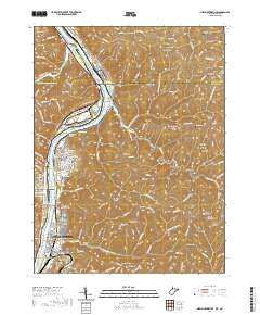 New Martinsville 2019 topographic map thumbnail