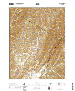 Old Fields 2019 topographic map thumbnail