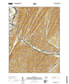 Patterson Creek 2019 topographic map thumbnail