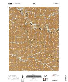 Porters Falls 2019 topographic map thumbnail