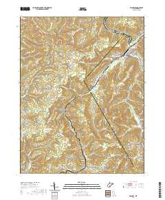 Rainelle 2019 topographic map thumbnail