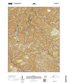 Rhodell 2019 topographic map thumbnail