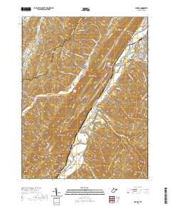 Romney 2019 topographic map thumbnail