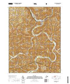 Rowlesburg 2019 topographic map thumbnail