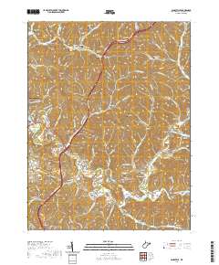 Sandyville 2019 topographic map thumbnail