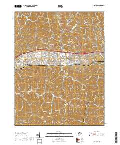 Scott Depot 2019 topographic map thumbnail